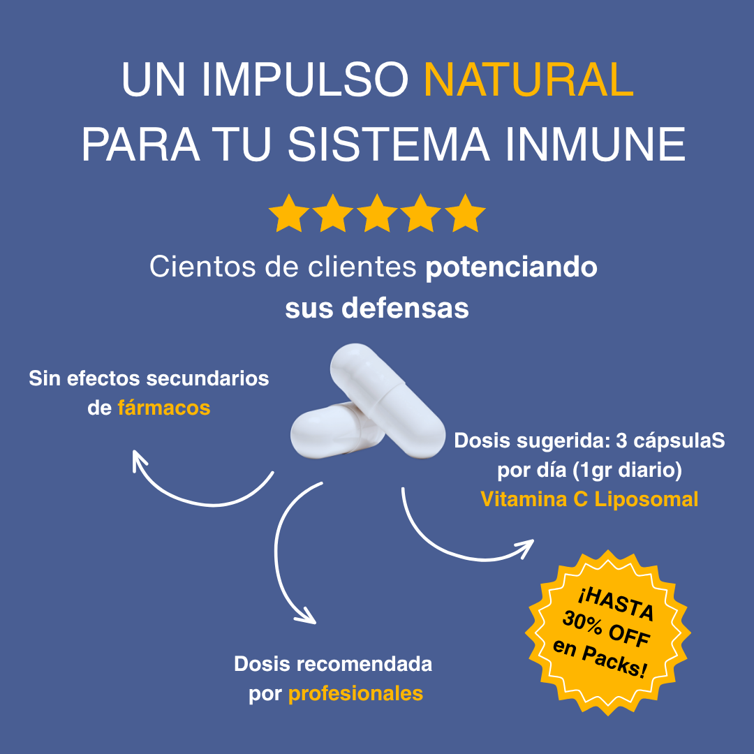Pack 3 Vitamina C Liposomal  - 3 meses de suplementación